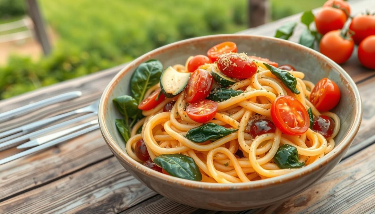 pasta con le verdure