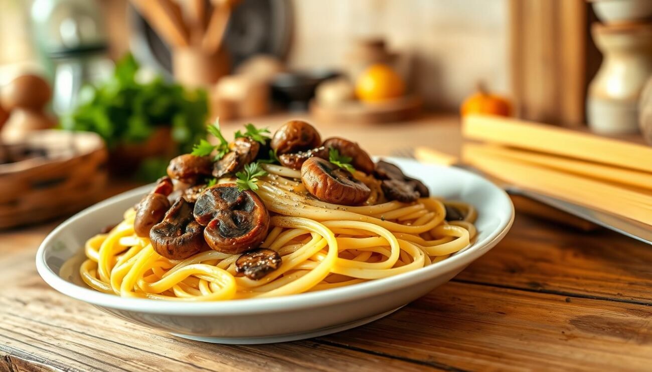 ricetta tagliatelle ai funghi porcini