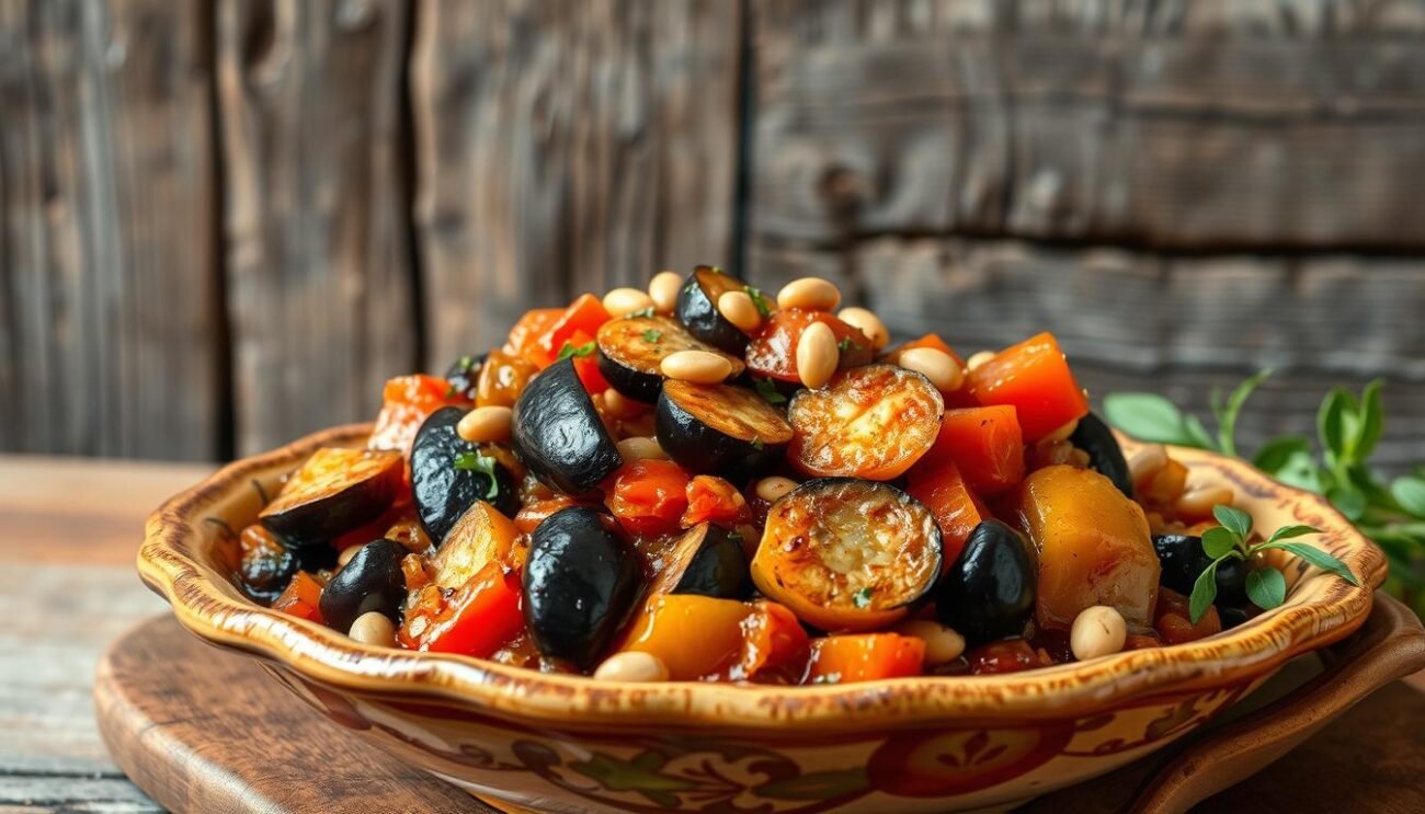 Caponata siciliana tradizionale Caponata siciliana tradizionale