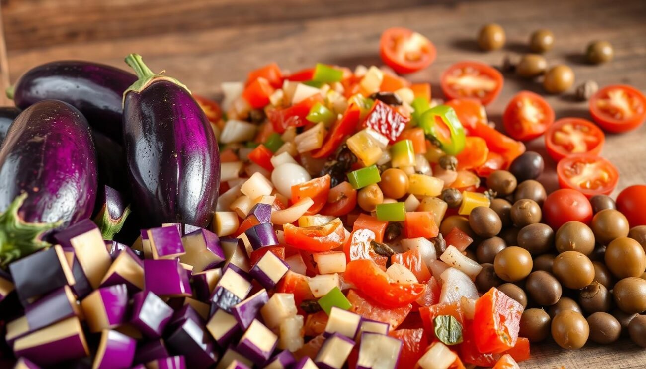 Ingredienti caponata di melanzane Ingredienti caponata di melanzane