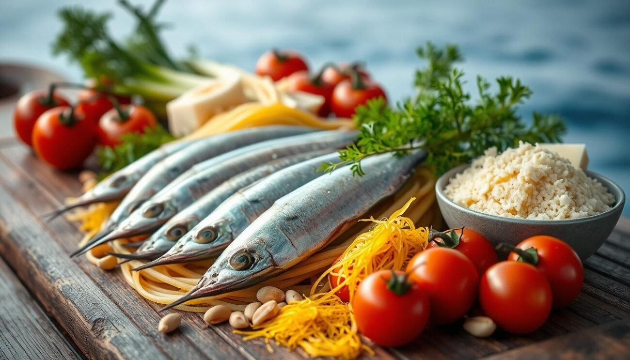 Ingredienti pasta con le sarde