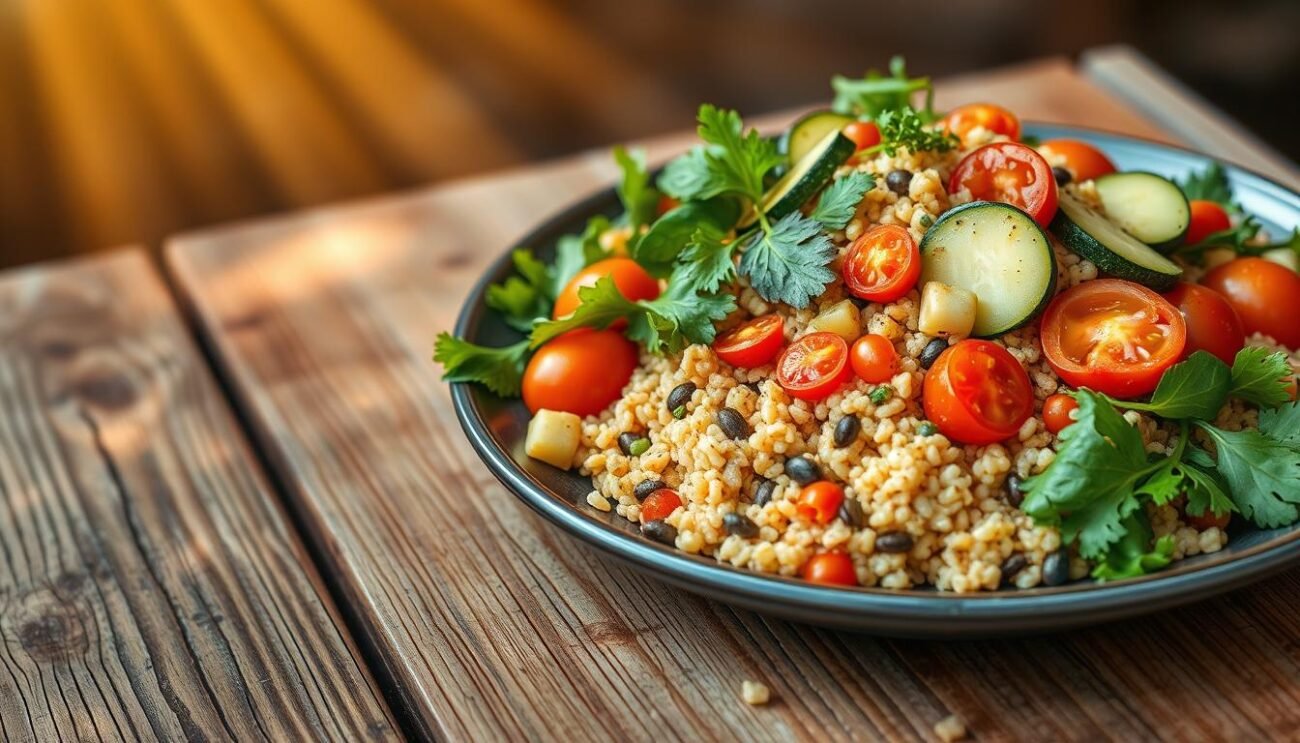 Insalata di quinoa per buffet e rinfreschi