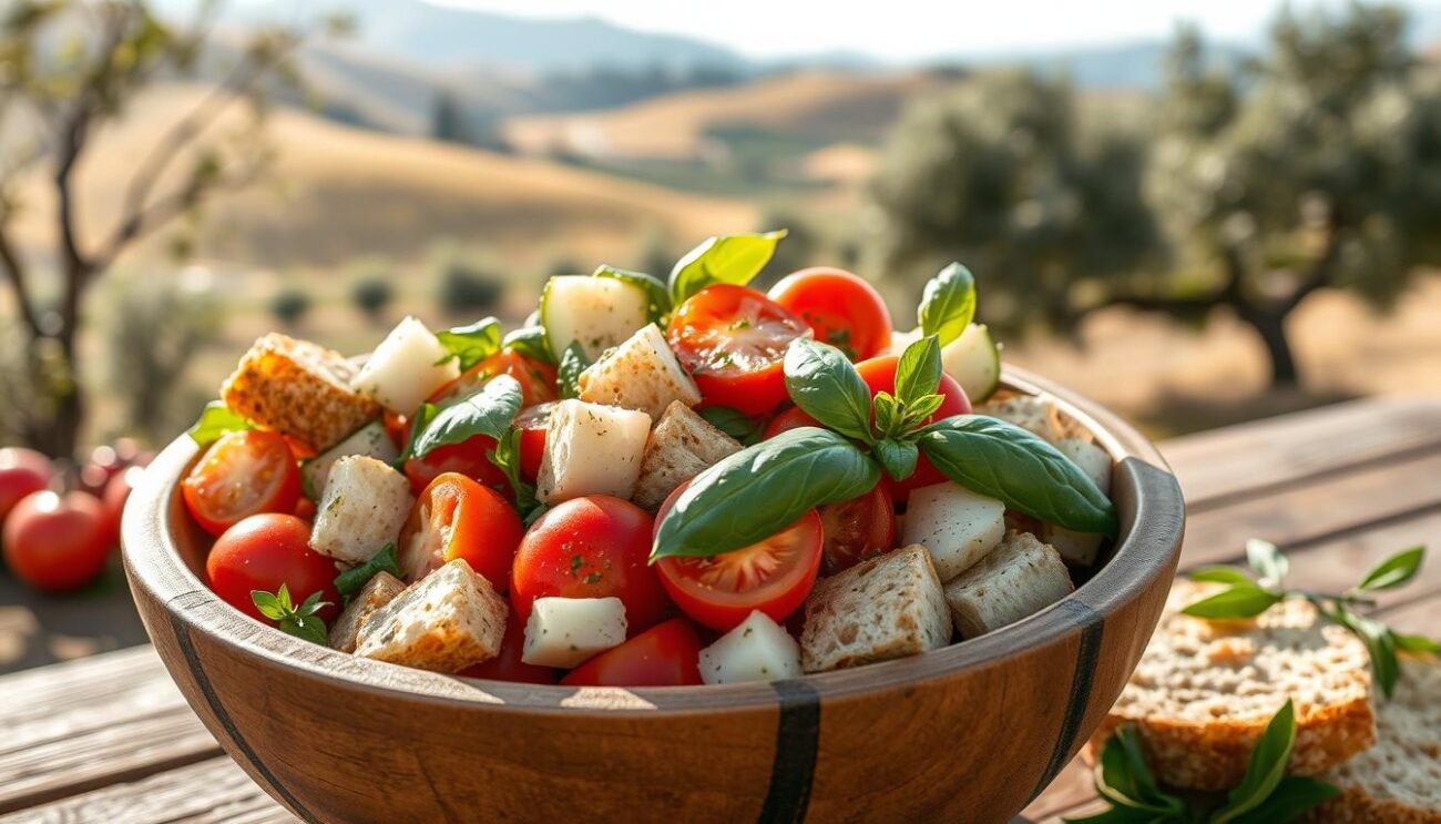 Panzanella toscana tradizionale