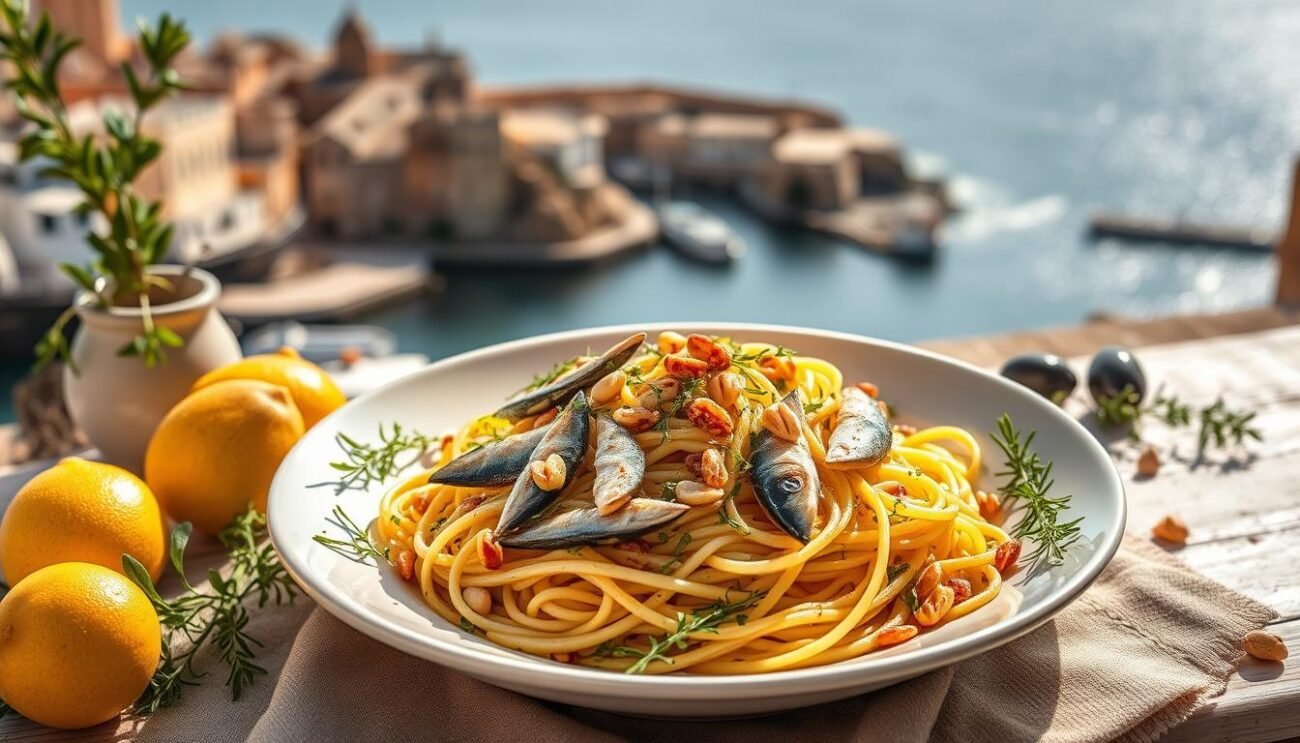 Pasta con le Sarde internazionale