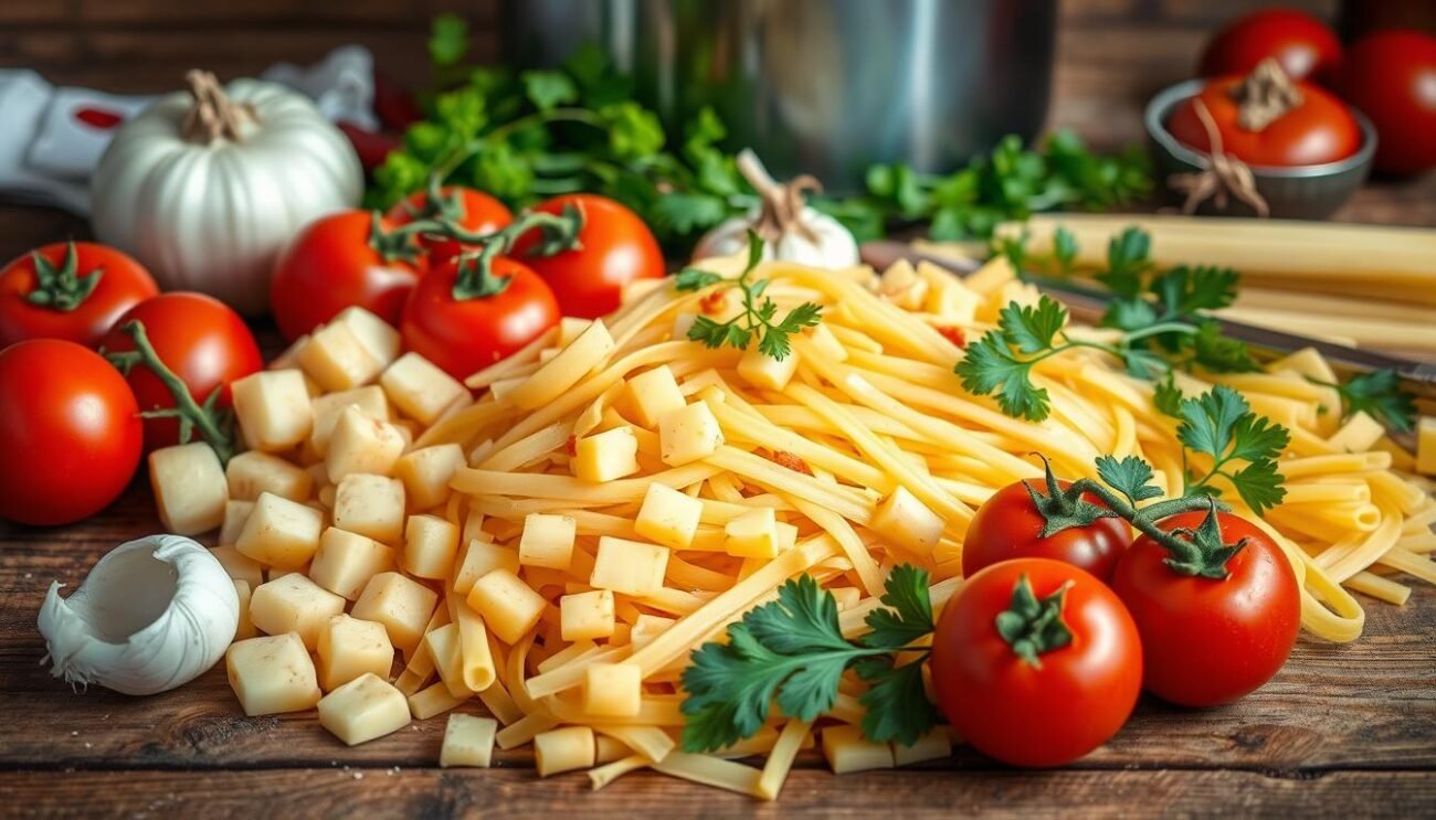 Pasta e Patate Ingredienti