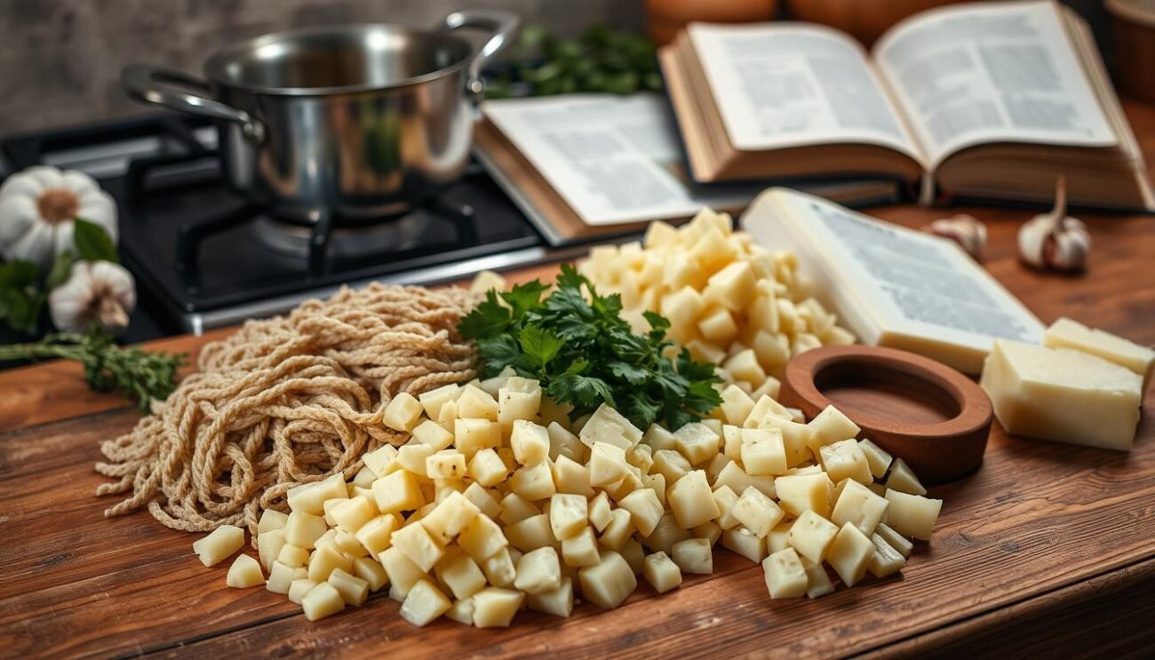 Preparazione dei Pizzoccheri Valtellinesi