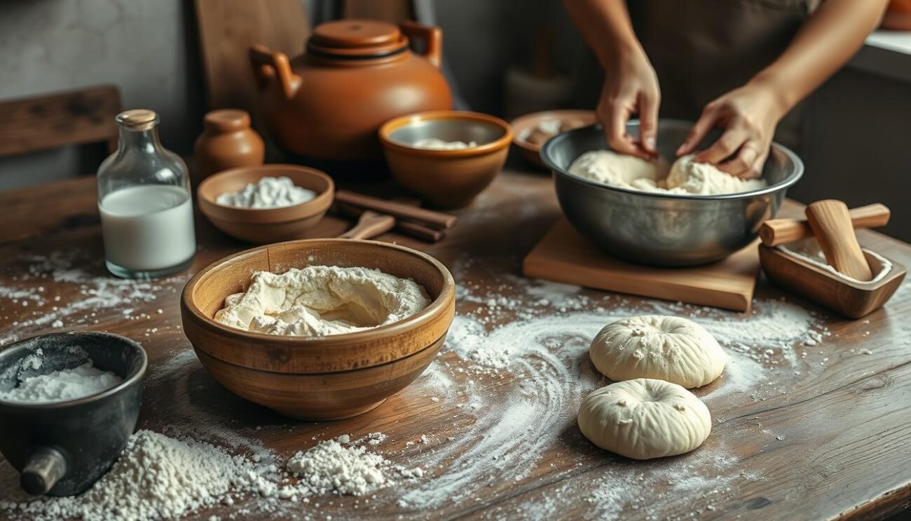 Preparazione impasto panada sarda