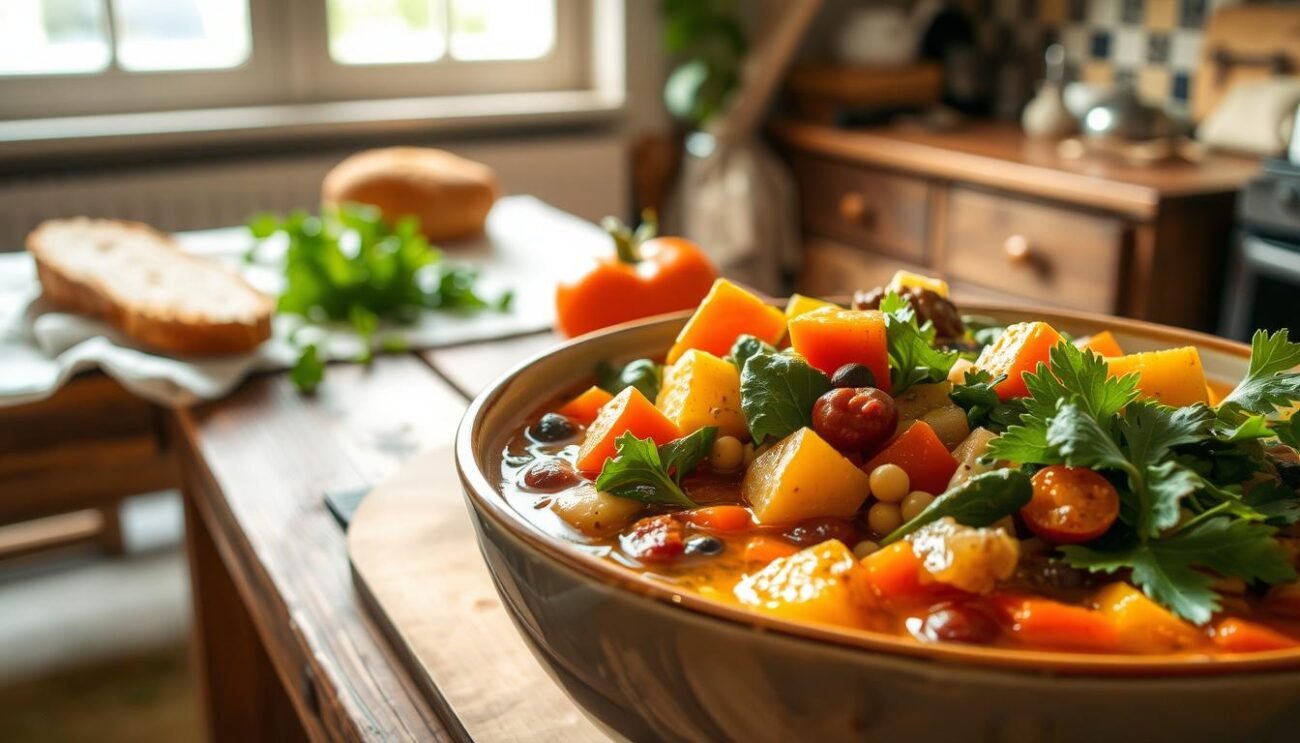 Zuppa di Legumi Vegetariana Zuppa di Legumi Vegetariana