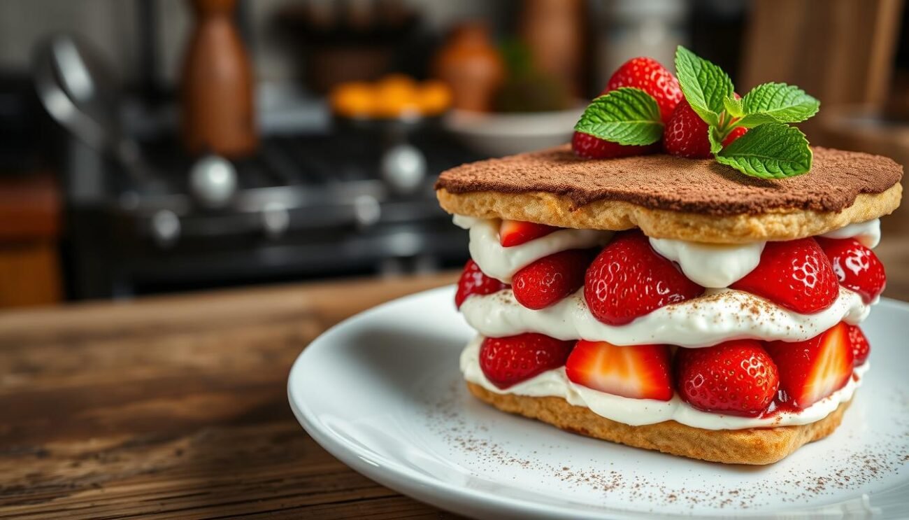 tiramisù alle fragole