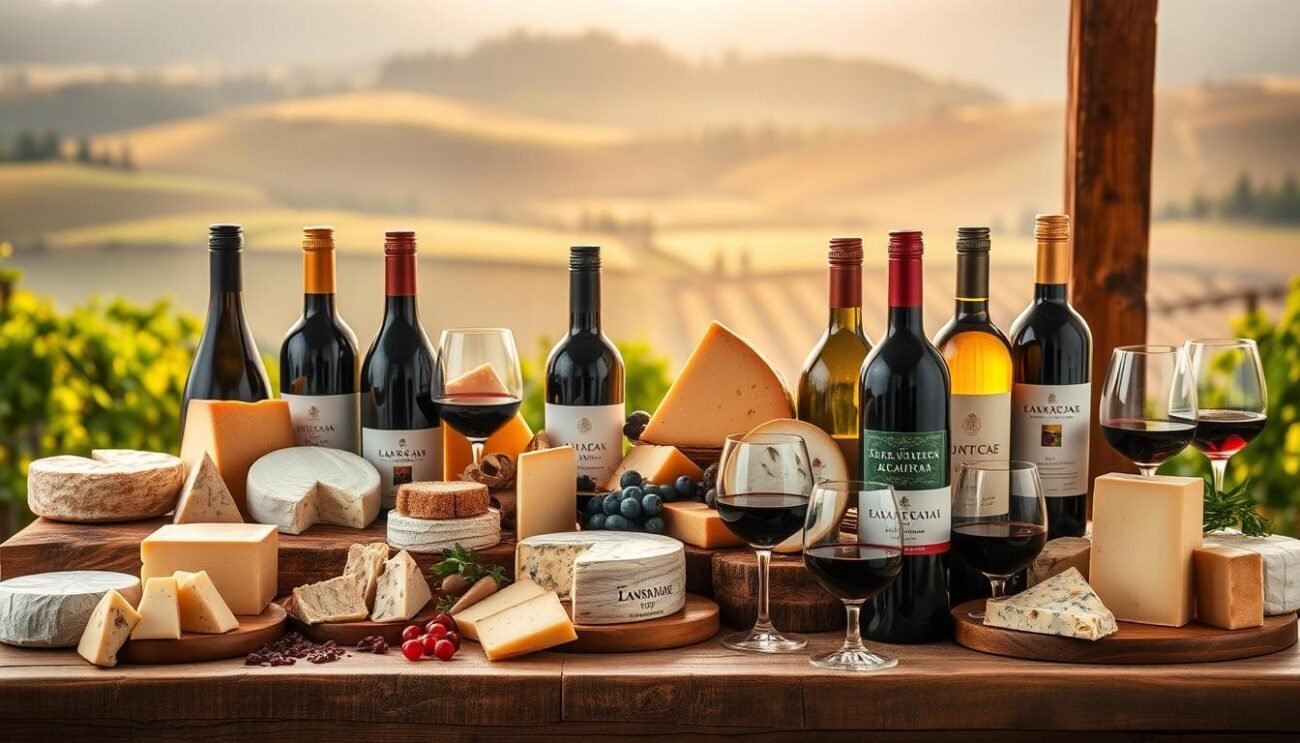 Abbinamenti Formaggi e Vini
