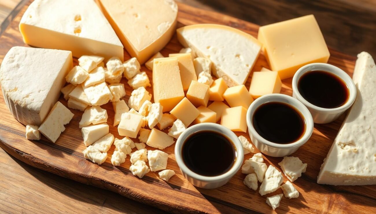 Abbinamenti di formaggi e aceto balsamico
