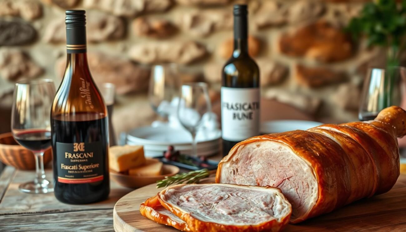 Abbinamento Porchetta e Frascati Superiore