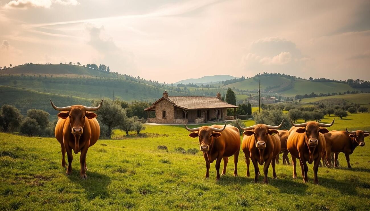 Allevamento Podolica nelle aree interne