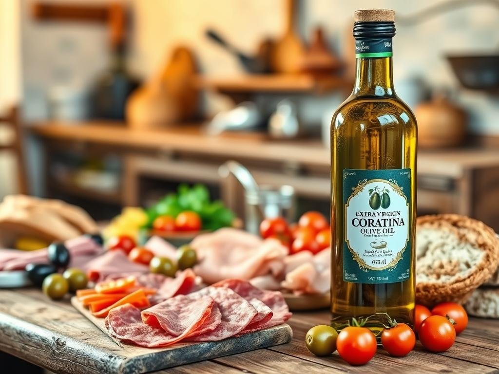 Antipasti con Olio Coratina Antipasti con Olio Coratina