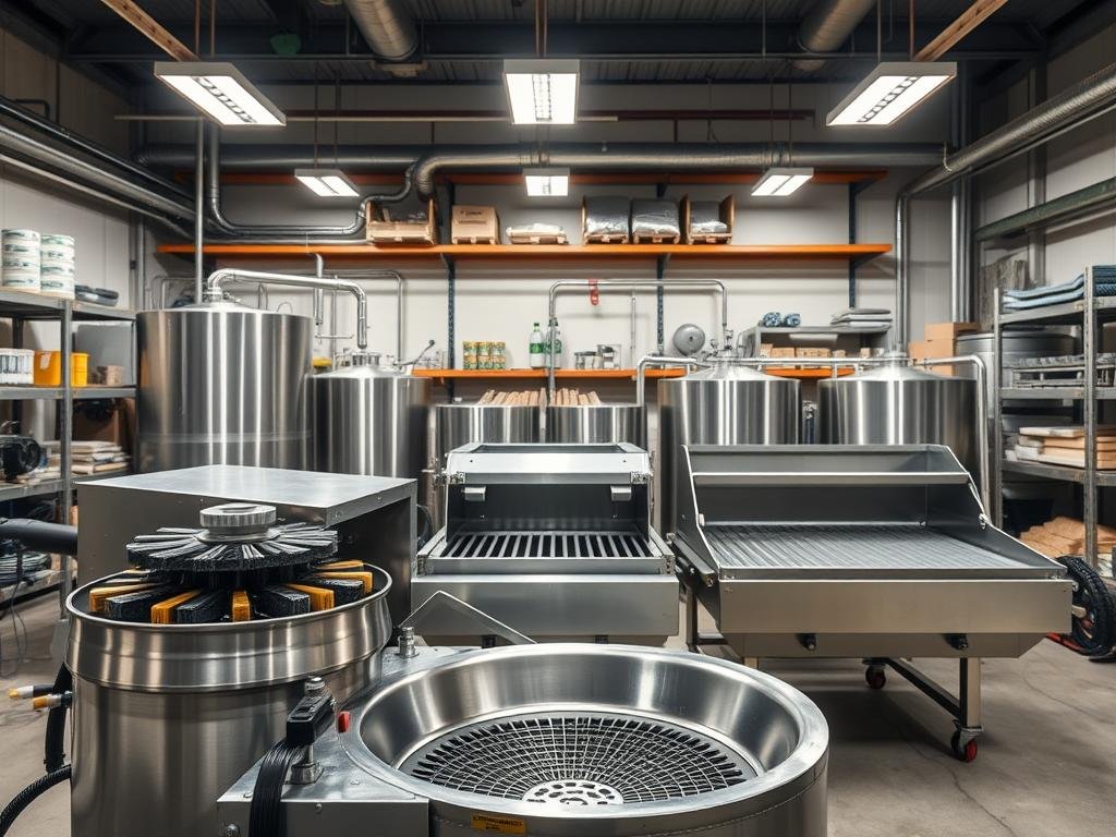 Attrezzature per lavaggio olive