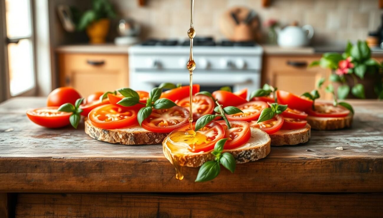 Bruschette preparazione