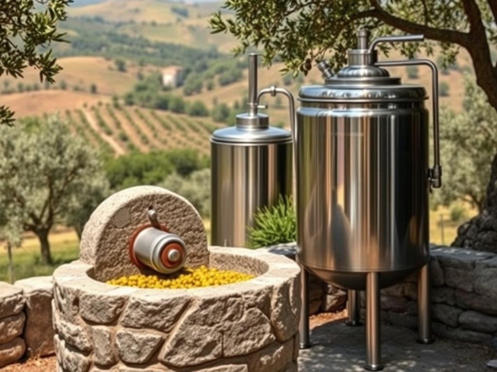 Confronto macine olive Confronto macine olive