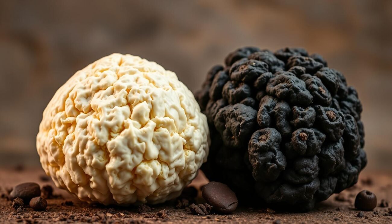 Confronto tra Tartufo Bianco e Nero