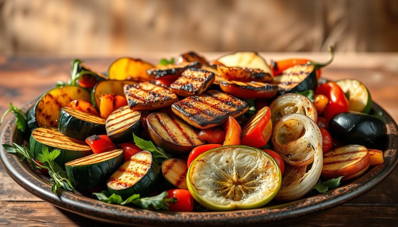 Contorni per grigliata di verdure