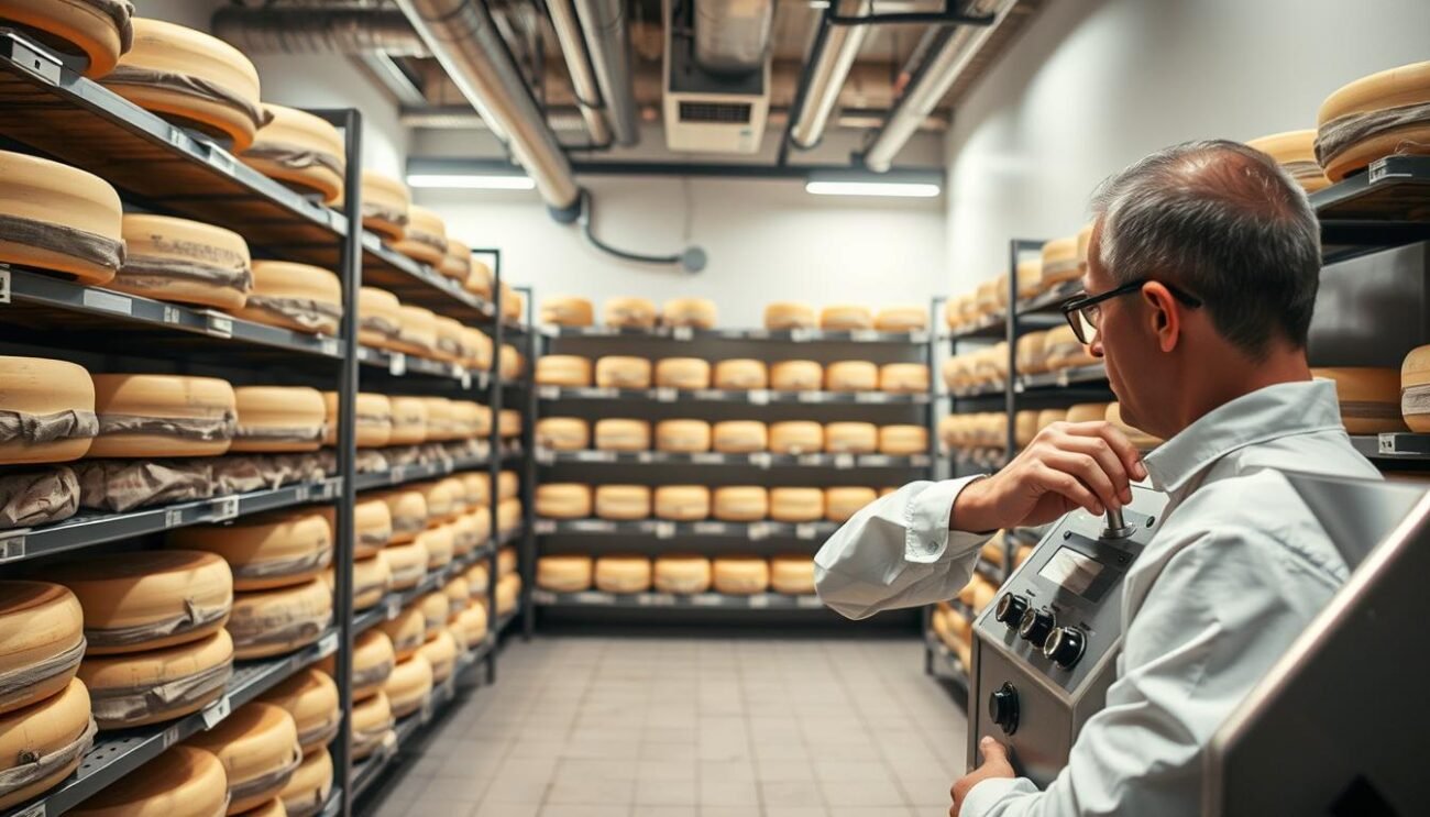 Controllo Ambientale Stagionatura Formaggi