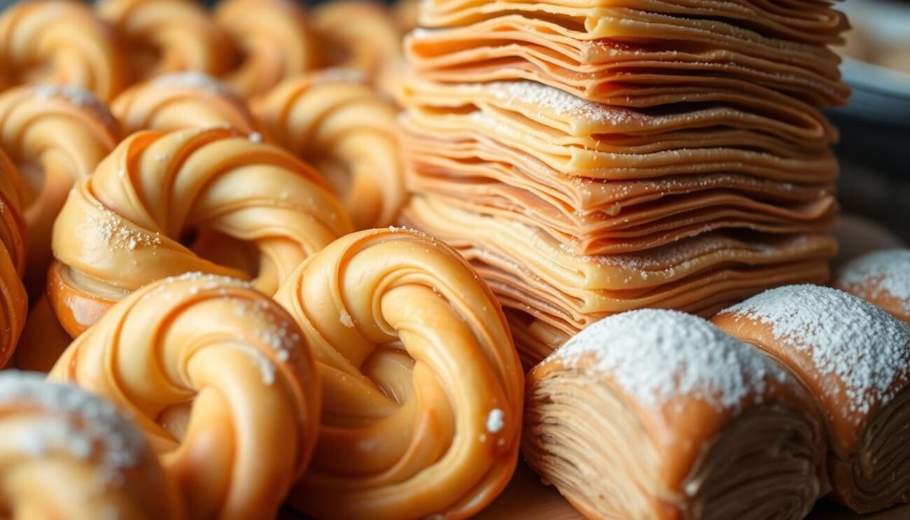 Cornetti e Millefoglie sfogliati