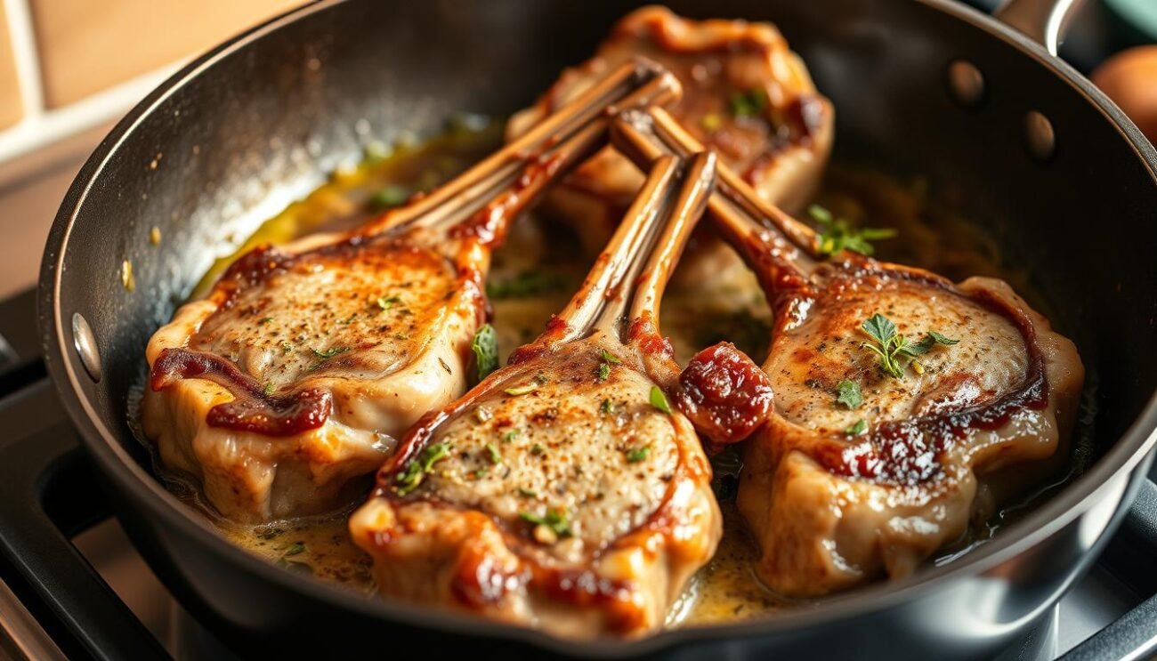 ricette di agnello in padella