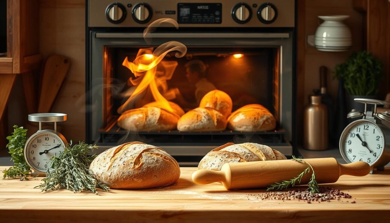 Cottura pane integrale in forno