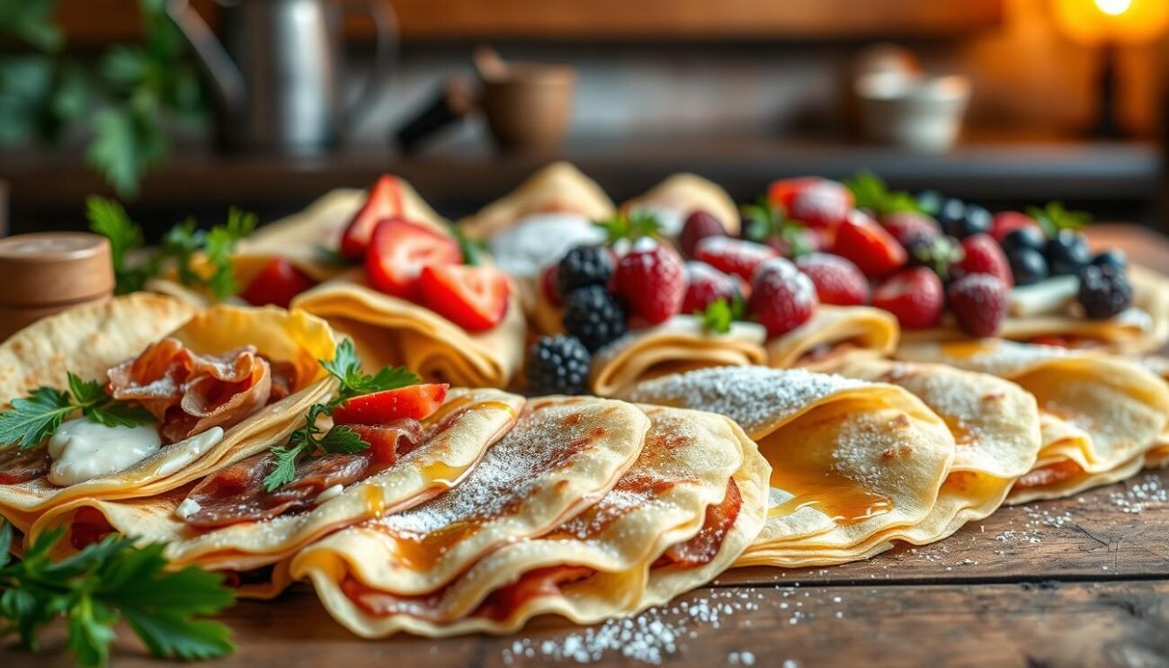 ricetta per 20 crepes salate