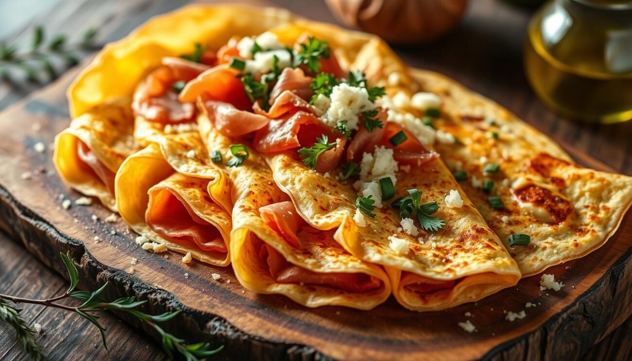 Crepes salate gourmet