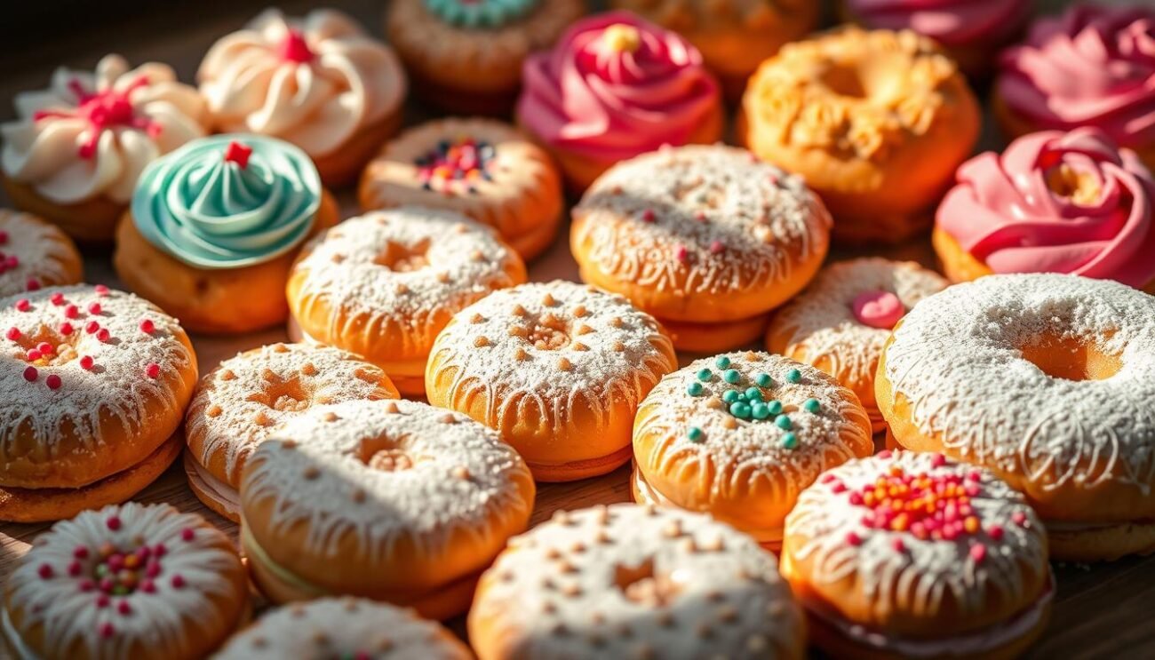 Decorazione dolci pasta biscotto