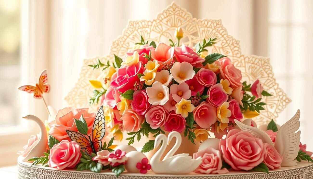 Decorazioni avanzate in pasta di zucchero