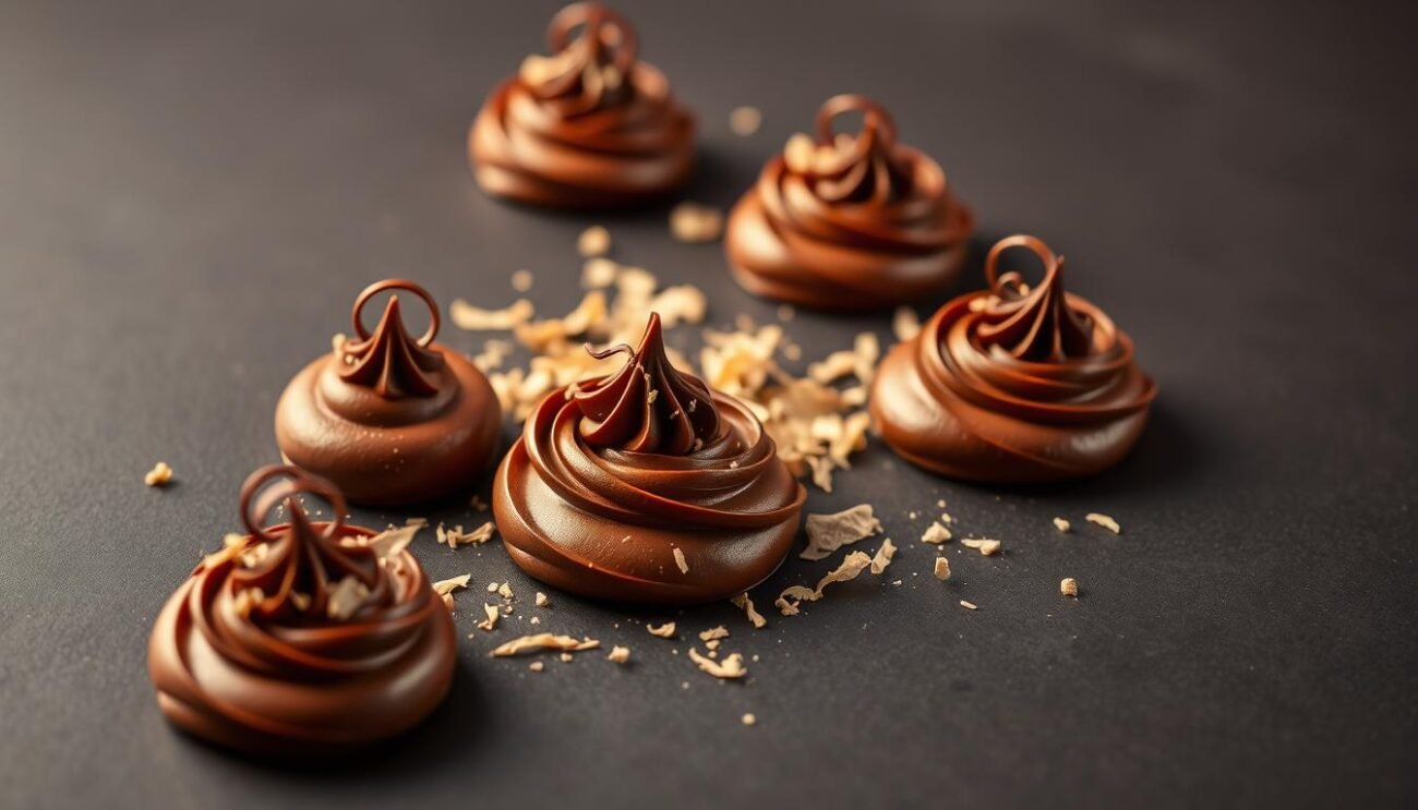 Decorazioni mousse cioccolato Decorazioni mousse cioccolato
