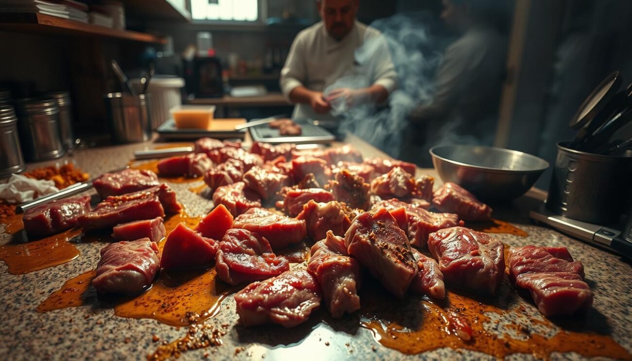 Errori marinatura carne