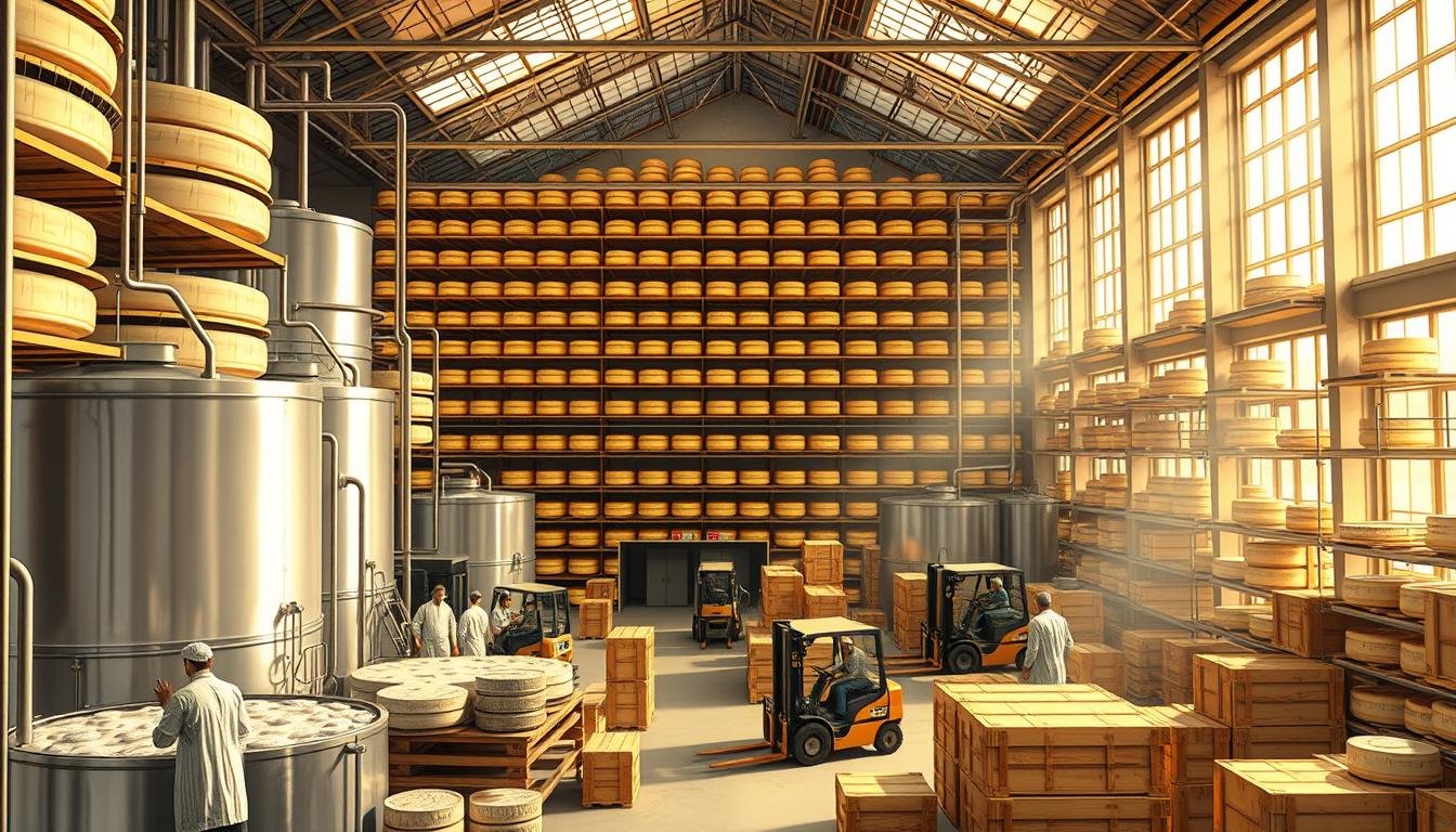 Formaggi e Rivoluzione Industriale