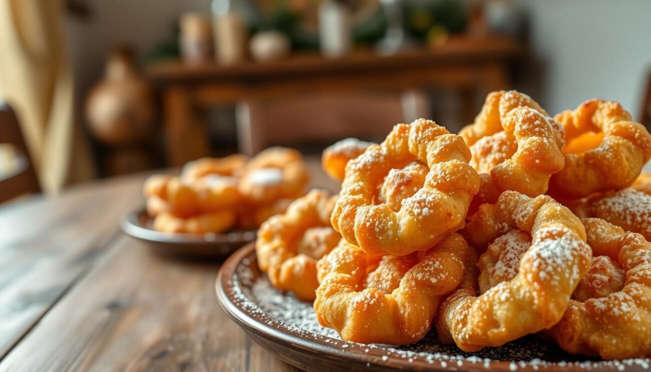 Frittelle di Carnevale tradizionali