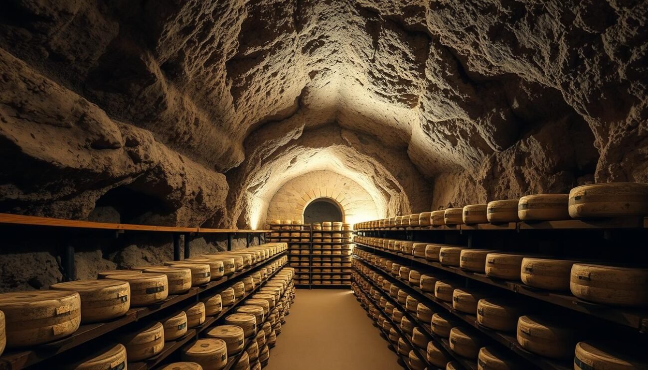 Grotta naturale per stagionatura