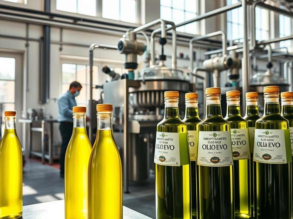 Imbottigliamento Olio EVO