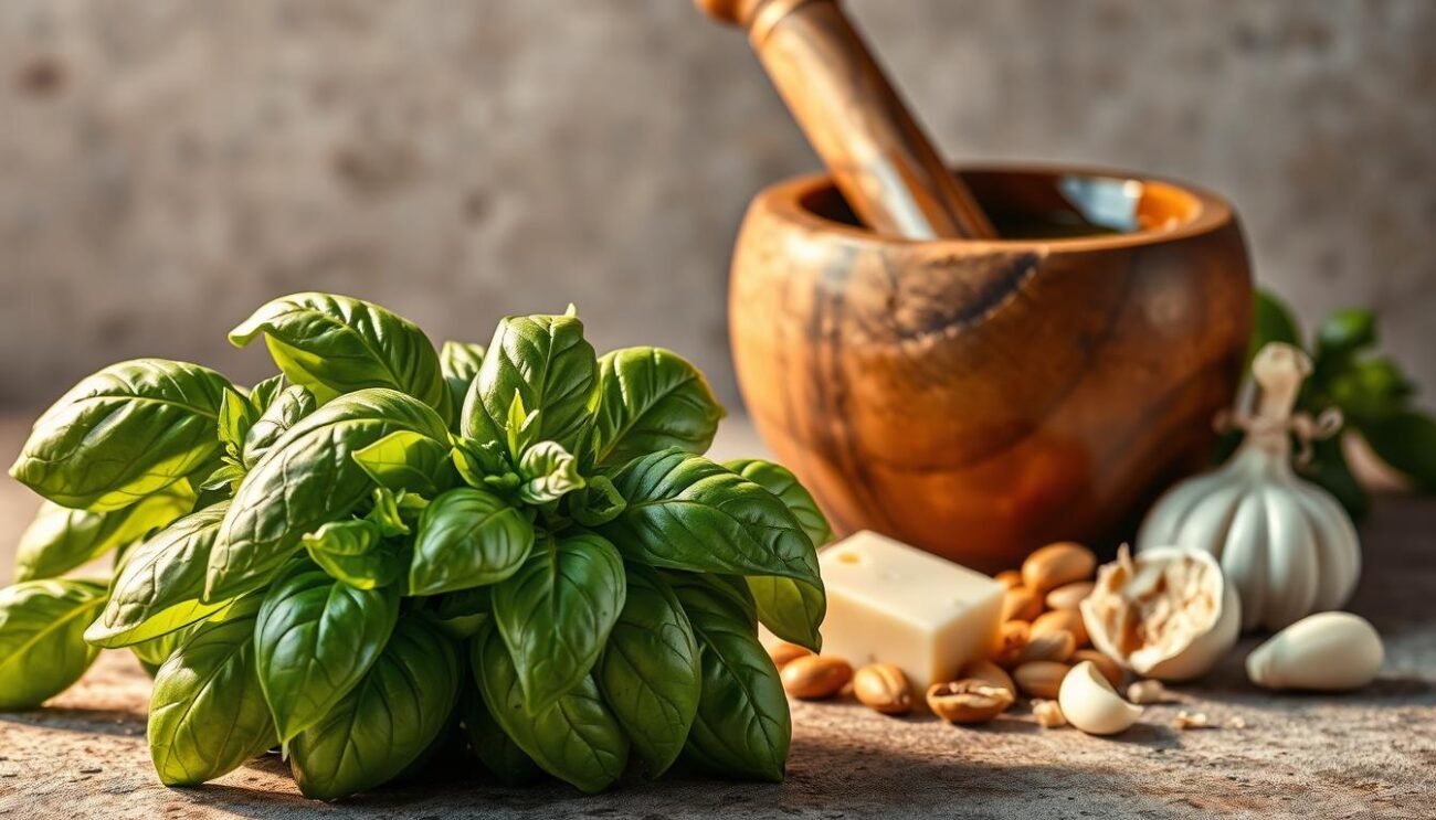 Ingredienti del Pesto Genovese