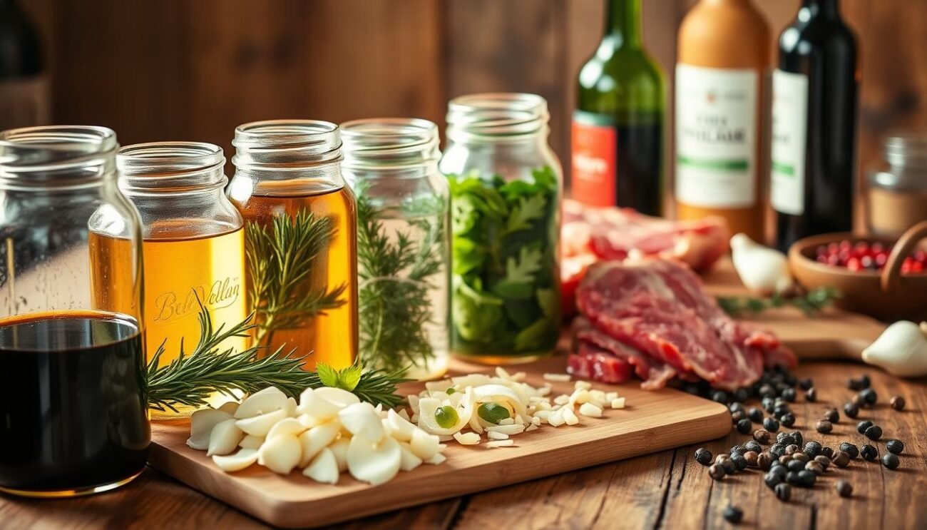 Ingredienti per marinatura