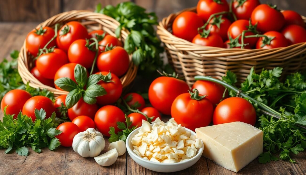Ingredienti per pomodori ripieni