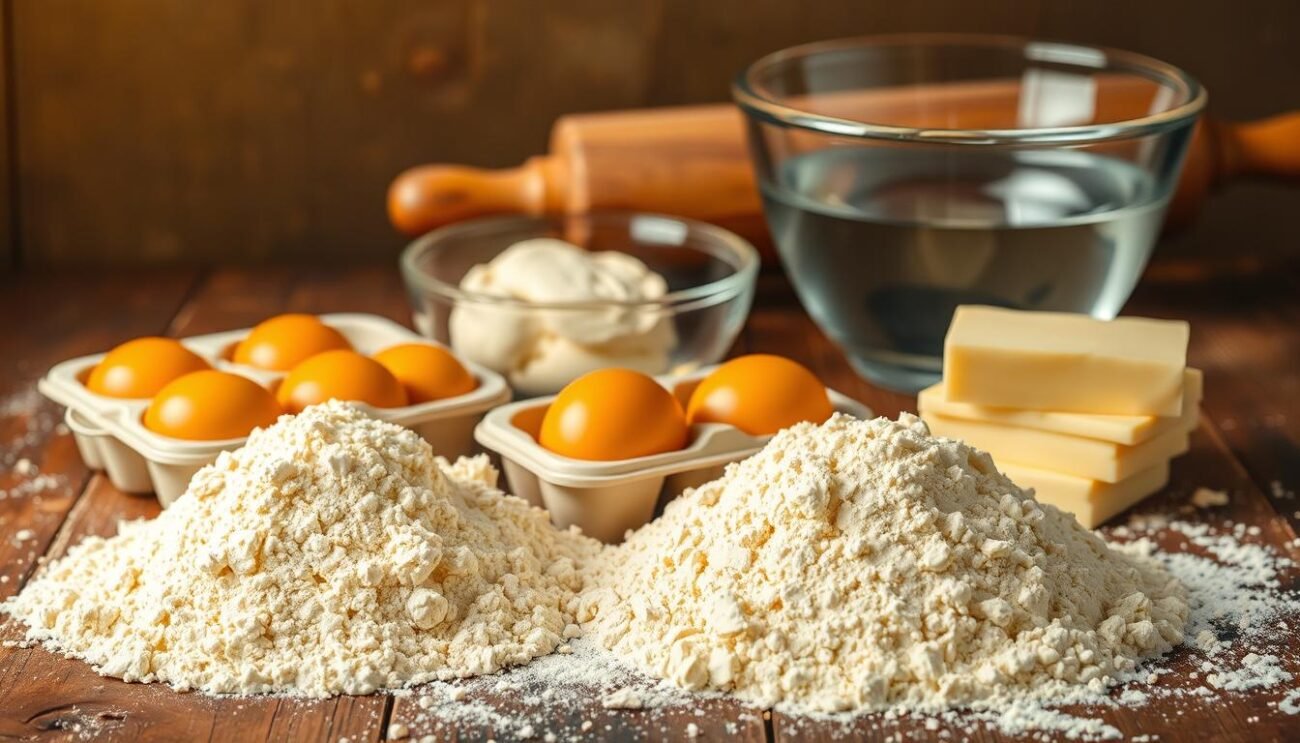 Ingredienti per sfogliatura