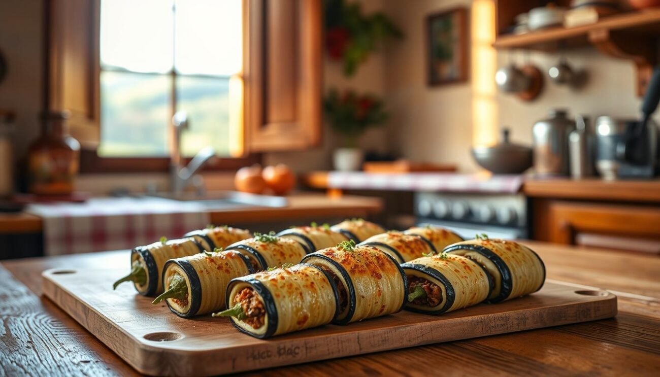 Involtini di Melanzane Cottura