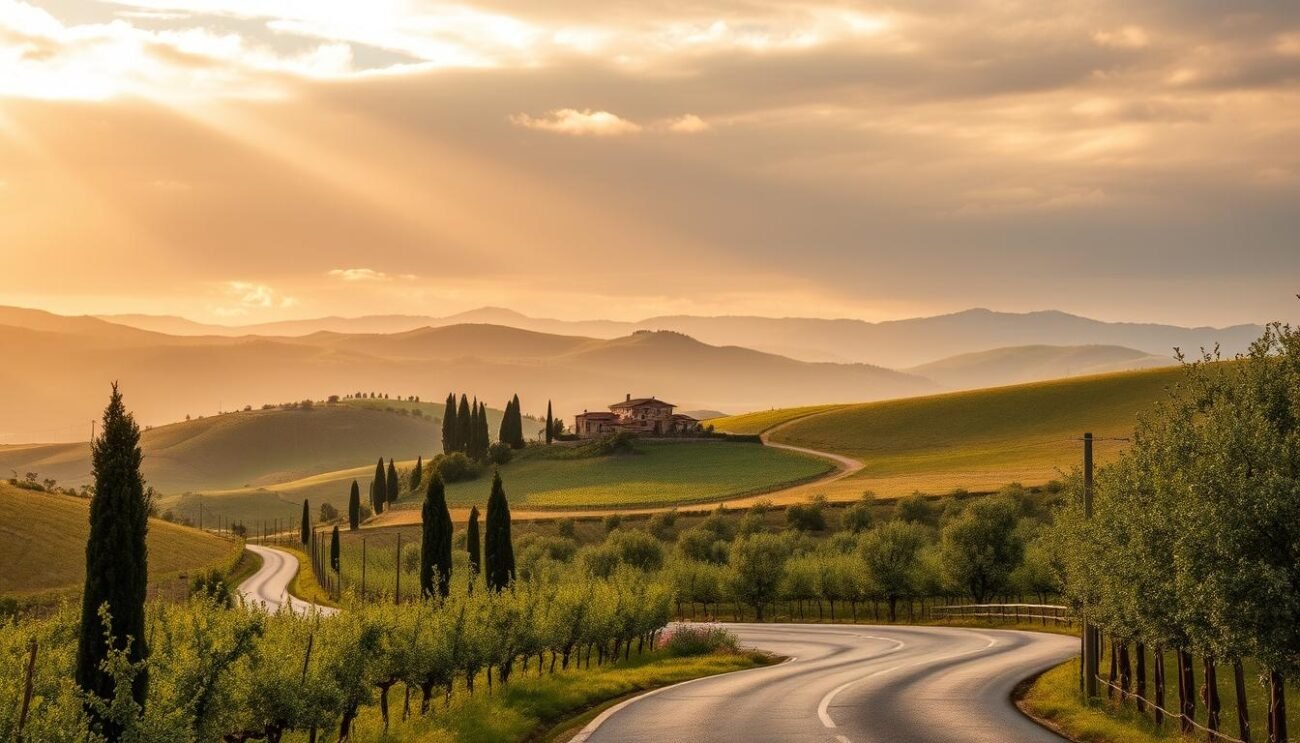 Itinerari in Val d'Orcia