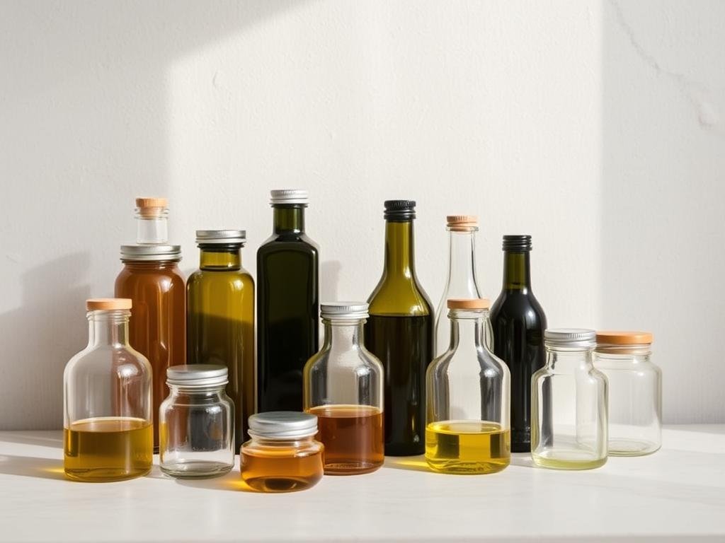 Materiali di conservazione olio EVO
