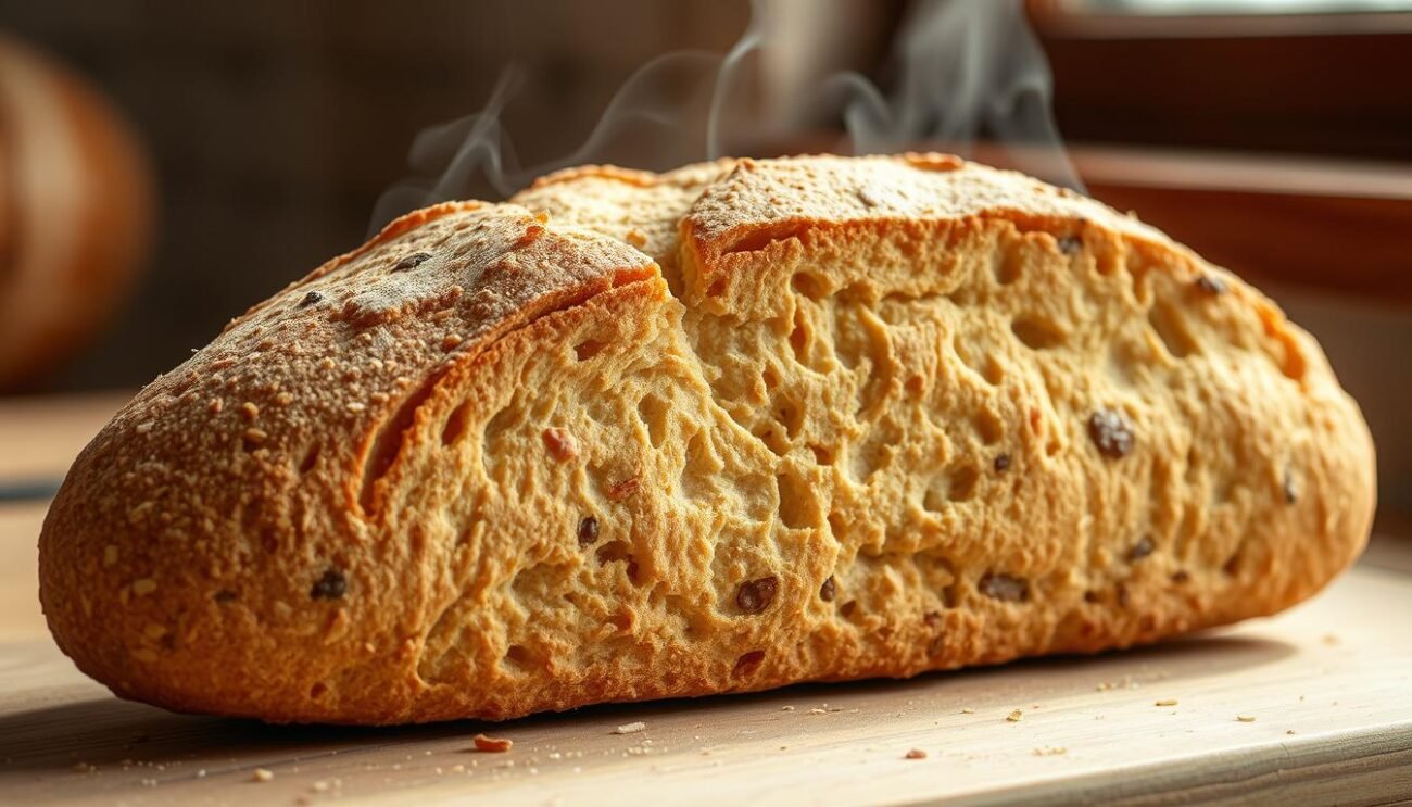 Pane integrale con cereali
