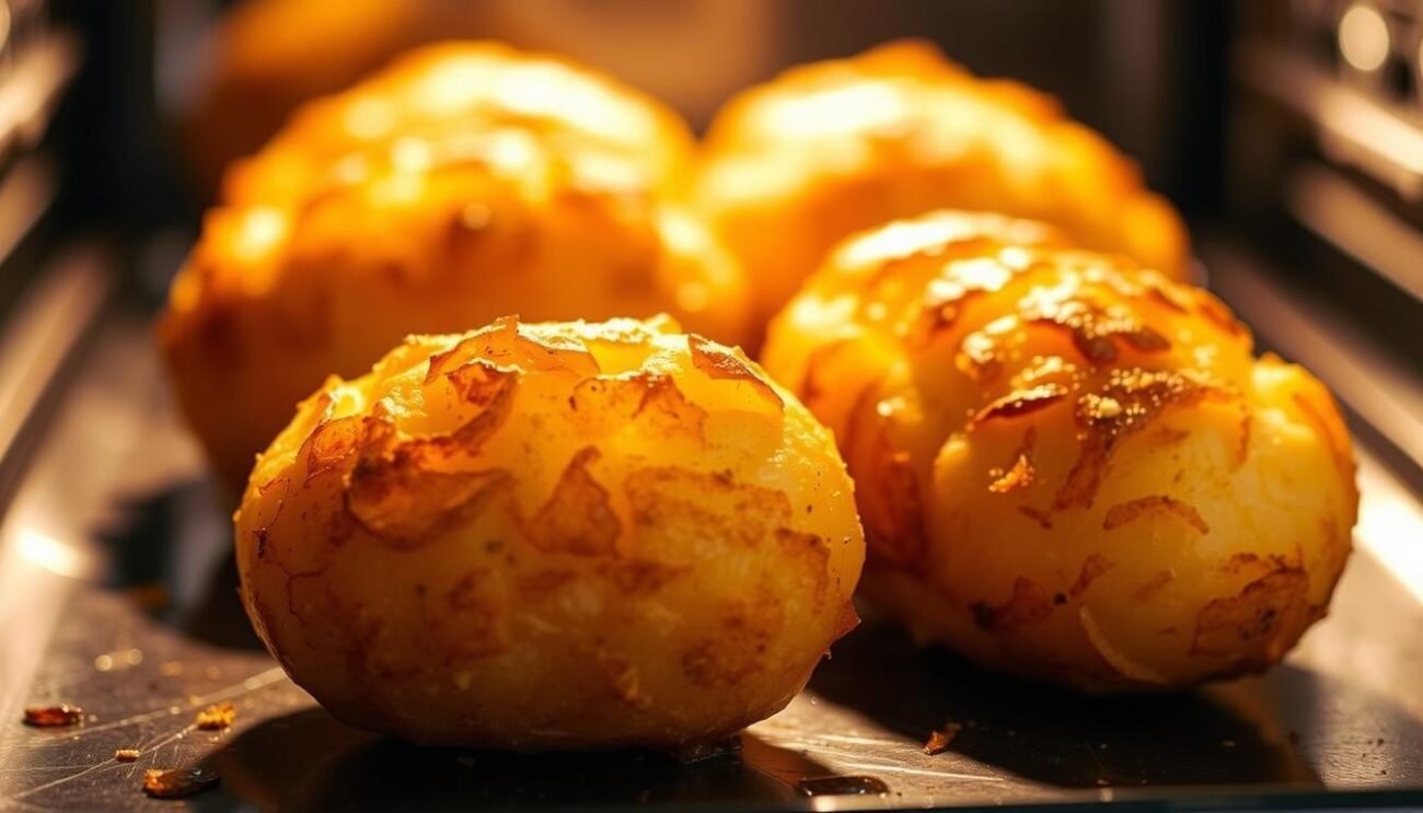 Patate al forno croccanti