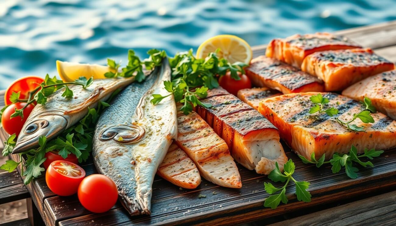Pesce alla griglia ricette regionali