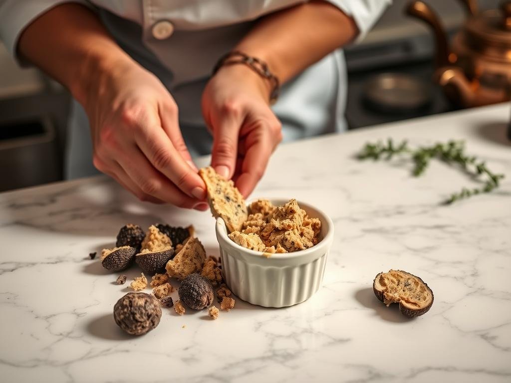 Preparazione Paté di Tartufo