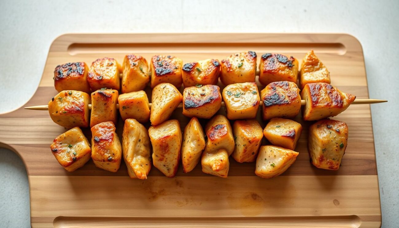 Preparazione Spiedini di Pollo