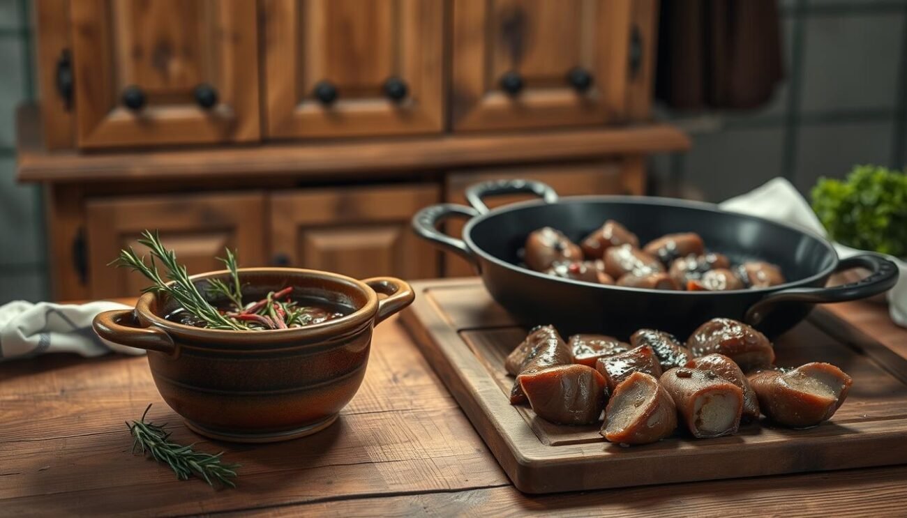 Preparazione marinatura braciole di maiale